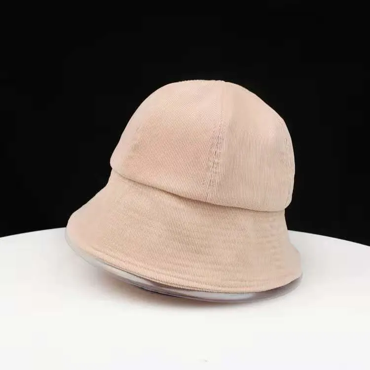 Polyamide Corduroy 6 P Crown Fashion Bucket Hat BSCI Factory