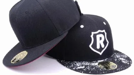 Cappello snapback da baseball a tesa piatta in acrilico personalizzato