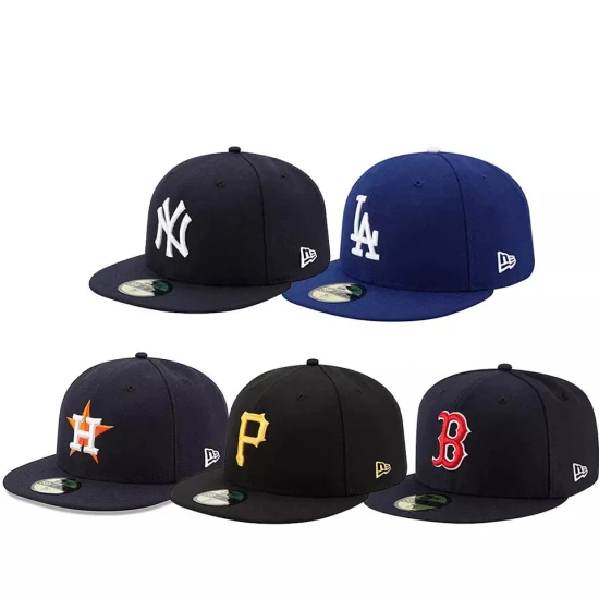 Inverno Altro Berretto piatto da uomo Gorras MLB Cappello da baseball Originale ricamo personalizzato Logo Cappelli aderenti Berretto da baseball Berretti sportivi Cappelli