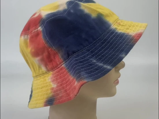 Cappello da pescatore reversibile in cotone con stampa mucche di nuovo stile alla moda