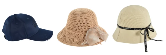 Cappello da pescatore unisex multicolore in 100% poliestere all'ingrosso